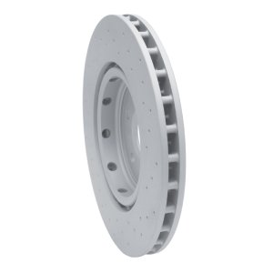 Saab 9-5 Brake Rotor (1) - Front - R1 Concepts - Drilled Carbon Alloy GeoMET - 2011